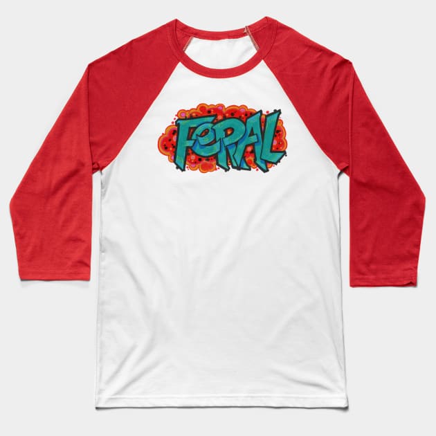 FERAL Baseball T-Shirt by Phosfate